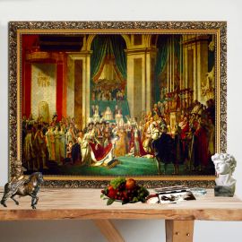Vægmaleri The Coronation of Napoleon 70x50cm