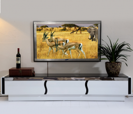 Tv-bord Maricela sort-hvid