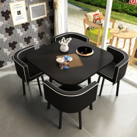 Spisebordssæt 4 stole Parviz