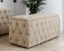 Sengens opbevaringspuf Palazzo Premium Lux 160x46cm