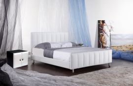 Seng Ronda Lux 160-180 kunstigt læder