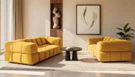 Soverra 4+3-personers Sofasæt – Moderne, Ergonomisk og Rummeligt