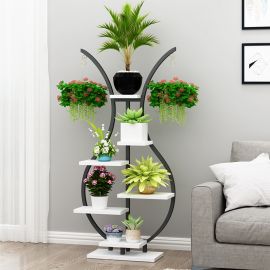 Blomsterhylde blomsterstativ Sylvan 55-69x25x152cm