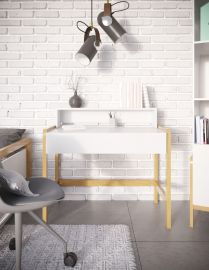Skrivebord Marcel  hvid